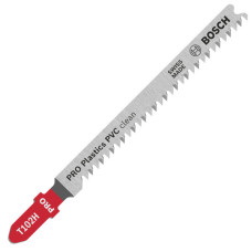 Пилка для лобзика Bosch PRO Plastics PVC Clean T 102 H 100 мм, 5 шт