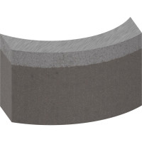 Змінні алмазні сегменти для коронки Bosch PRO Core Cutter wet, 28x10 мм, 1 1/4 UNC, 3 шт
