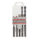 Набір бурів Bosch SDS-Plus-1 5-12 мм, 5 шт