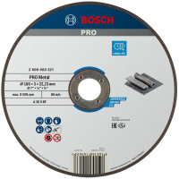 Круг відрізний Bosch PRO Metal 180x3x22.23 мм