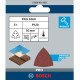 Шліфлист Bosch PRO F460 93х93 мм G120, 5 шт