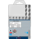 Набір свердел Bosch PRO HEX-5, 4-10 мм, 7шт