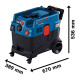 Будівельний пилосос Bosch GAS 12-40 MA Professional