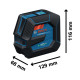 Лазерний нівелір Bosch GLL 20-22 G Professional