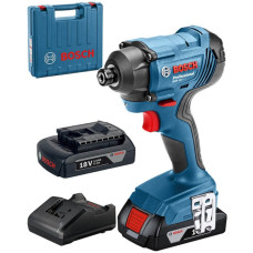 Акумуляторний ударний гайковерт Bosch GDR 180-LI Professional, 2 акб 2 Ah, з/п GAL 18V-40, у кейсі