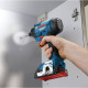 Акумуляторний ударний гайковерт Bosch GDR 180-LI Professional, 2 акб 2 Ah, з/п GAL 18V-40, у кейсі