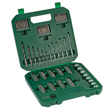 Набір приладдя Bosch Mixed Set L в кейсі, 136 шт