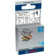 Щітка дискова зачисна Bosch PRO Stainless Steel clean 50x0.2 мм прямий хвостовик