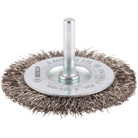 Щітка дискова зачисна Bosch PRO Stainless Steel clean 70x0.3 мм прямий хвостовик