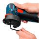 Акумуляторна кутова шліфмашина Bosch GWS 12V-76 Professional, без акб, з 3 відрізними дисками в картоні