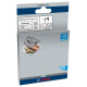 Щітка дискова зачисна Bosch PRO Stainless Steel clean 80x0.2 мм прямий хвостовик