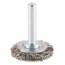 Щітка дискова зачисна Bosch PRO Stainless Steel clean 30x0.3 мм прямий хвостовик