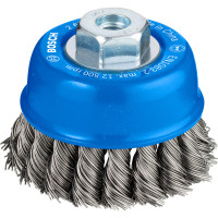 Щітка чашкова Bosch PRO Metal heavy 75х0.5, M10