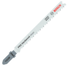 Пиляльне полотно для лобзика Bosch PRO Hardwood Clean T 101 ВF 100 мм, 25 шт