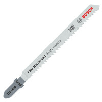 Пиляльне полотно для лобзика Bosch PRO Hardwood Clean T 101 BRF 100 мм, 5 шт