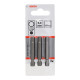 Біта Bosch Extra Hart HEX6 49 мм, 3 шт