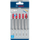 Пиляльне полотно для лобзика Bosch PRO Plastics PP Clean T 102 D 100 мм, 5 шт