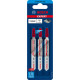 Пиляльне полотно для лобзика Bosch Expert Carbon Fiber Clean T 108 BHM 92 мм, 3 шт