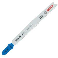 Пиляльне полотно для лобзика Bosch PRO Metal Thick and Thin T 123 XF 100 мм, 3 шт
