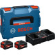 Набір 2 акумулятори Bosch Expert EXBA 18V-80, 8 Ah, з/п EXAL 18V2-320 у кейсі L-Boxx