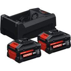 Набір 2 акумулятори Bosch Expert EXBA 18V-55, 5.5 Ah та з/п GAL 12V/18V-80