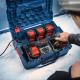 Набір 4 акумулятори Bosch Expert EXBA 18V-55, 2х5.5 Ah, EXBA 18V-80 2х8 Ah та з/п EXAL 18V2-320 у кейсі L-Boxx