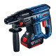 Акумуляторний перфоратор Bosch GBH 180-Li Professional, акб GBA 18V 4 Ah і з/п, в кейсі, набір свердел SDS plus-5X