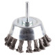 Щітка чашкова зачисна Bosch PRO Metal heavy 65x0.5 мм, прямий хвостовик