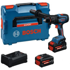 Акумуляторний дриль-шуруповерт Bosch Expert EXSR 18V-150, з акб 2х8 Ah та з/п GAL 12V/18V-80 у кейсі L-Boxx 136