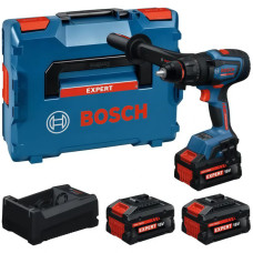 Акумуляторний дриль-шуруповерт Bosch Expert EXSR 18V-150, з акб 2х8 Ah, 1х5.5 Ah та з/п GAL 12V/18V-80 у кейсі L-Boxx 136