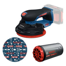 Акумуляторна ексцентрикова шліфмашина Bosch Expert EXEX 18V-150-5 Professional, без акб
