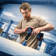 Акумуляторний дриль-шуруповерт Bosch Expert EXSR 18V-90 FC, 4 адаптери, акб 2х4 Ah та з/п GAL 12V/18V-80, у кейсі L-Boxx 136