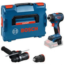 Акумуляторний дриль-шуруповерт Bosch Expert EXSR 18V-90 FC, 2 адаптери, без акб та з/п, у кейсі L-Boxx 136