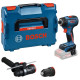 Акумуляторний дриль-шуруповерт Bosch Expert EXSR 18V-90 FC, 2 адаптери, без акб та з/п, у кейсі L-Boxx 136