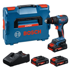 Акумуляторний ударний дриль-шуруповерт Bosch Expert EXSB 18V-90, 3 акб EXBA 18V-40 та з/п GAL 18V-40, в L-BOXX 136