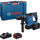 Акумуляторний перфоратор Bosch Expert EXBH 18V-32 F, з акб 2х8 Ah та з/п EXAL 18V-160 у кейсі XL-Boxx