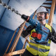 Акумуляторний перфоратор Bosch Expert EXBH 18V-45, без акб та з/п у кейсі XL-Boxx