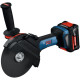 Акумуляторна кутова шліфмашина Bosch Expert EXWS 18V-180 P, без акб та з/п, у кейсі L-Boxx 238