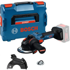 Акумуляторна кутова шліфмашина Bosch Expert EXWS 18V-15 S, без акб та з/п, у кейсі L-Boxx 162
