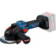 Акумуляторна кутова шліфмашина Bosch Expert EXWS 18V-15 S, без акб та з/п, у кейсі L-Boxx 162