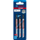 Пиляльне полотно для лобзика Bosch Expert Fiber Plaster T 141 HM 100 мм, 3 шт