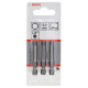 Біта Bosch Extra Hart HEX5 49 мм, 3 шт