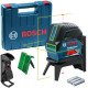 Лазерний нівелір Bosch GCL 2-15 Professional G, з тримачем RM 1, мішенню, в кейсі