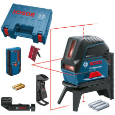 Комбінований нівелір Bosch GCL 2-50 Professional, з тримачем RM 1, приймачем, в кейсі
