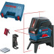 Лазерний нівелір Bosch GCL 2-50 Professional, з тримачем RM 1 і 3 батарейками, в кейсі