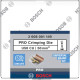 Обтискна матриця Bosch Pro Crimping Die, U50 CU, 50 мм²