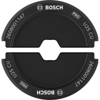 Обтискна матриця Bosch Pro Crimping Die, U25 CU, 25 мм²