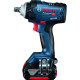 Акумуляторний ударний гайковерт Bosch GDS 18V-400 Professional, 2 акб 5 Ah, з/п GAL 18V-40, у кейсі