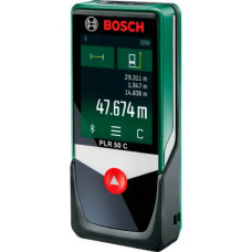 Лазерний далекомір Bosch PLR 50 C з чохлом