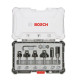 Набір кромкових фрез Bosch 6 мм, 6 шт